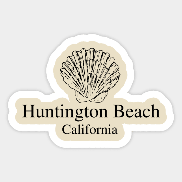 Huntington Beach, California Sticker by HerbalBlue